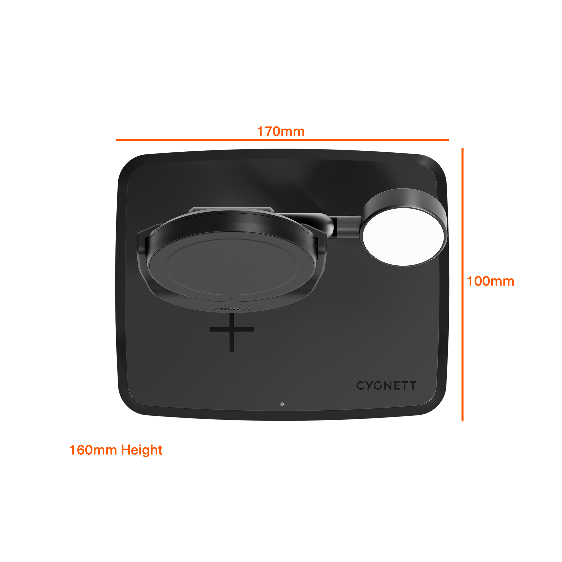 3 in 1 Magnetic Wireless Charger Qi2.0 Fast Charging Stand for iPhone 15/14/13, Samsung Galaxy, AirPods - Perfect for Home, Office & Travel