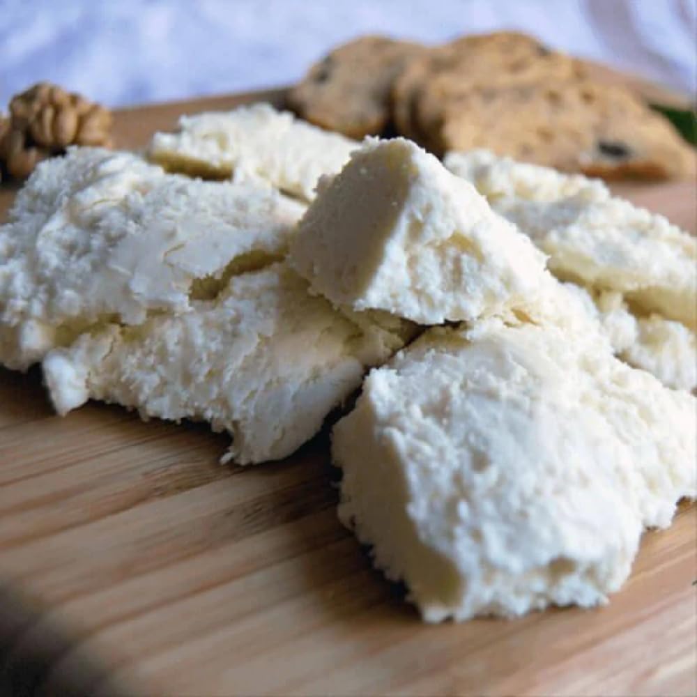 Authentic Turkish Erzincan Tulum Cheese - 1 lb Aged Goat Milk Cheese for Charcuterie Boards, Breakfast & Mediterranean Recipes