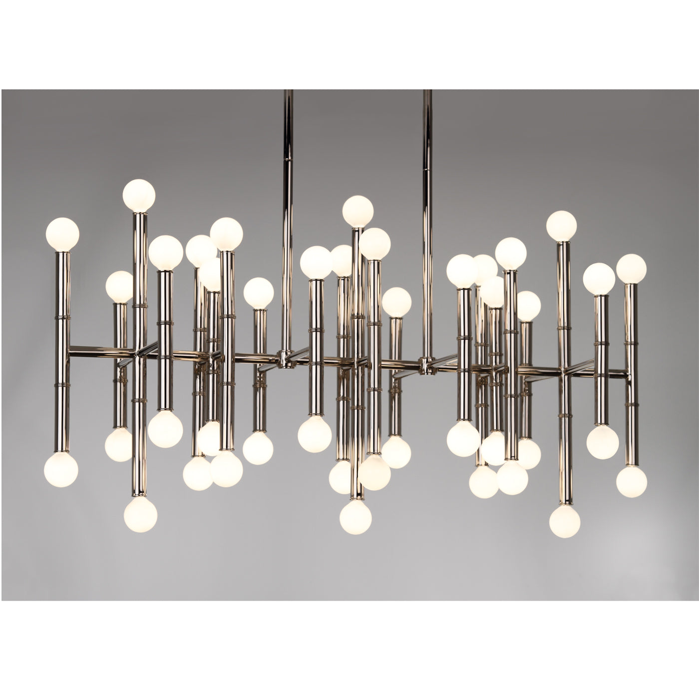 Meurice Rectangle Chandelier - Modern Crystal Ceiling Light Fixture for Dining Room, Living Room & Bedroom | Elegant Lighting for Home Decor