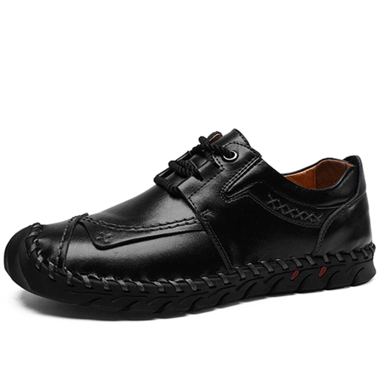 Premium Men's Loafers - Genuine Leather Casual Sneakers for Walking, Driving & Office Wear | Comfortable Business Dress Shoes & Fashionable Moccasins for Outdoor Activities