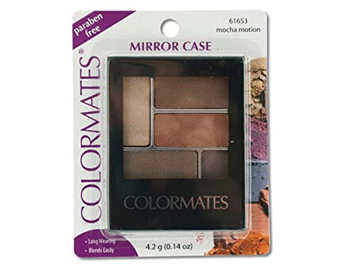 4-Pan Pocket Eyeshadow Palette - Mocha Motion for Everyday Makeup & Travel | Compact & Portable Eye Shadow Kit