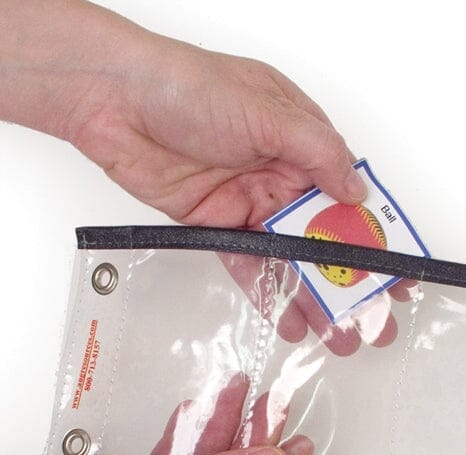 Clear Plastic Sleeve with Slip-In Pockets - Perfect for Organizing Documents, Schedules & Office Supplies - Ideal for Home, Office & School Use