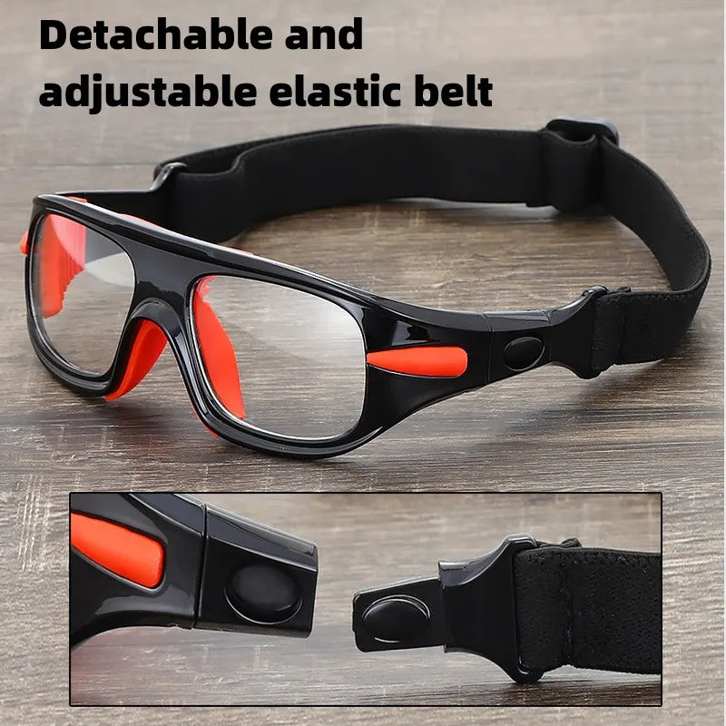 High-Performance Prescription Sports Sunglasses with Adjustable Strap - UV Protection, Impact Resistant for Running, Cycling & Outdoor Activities