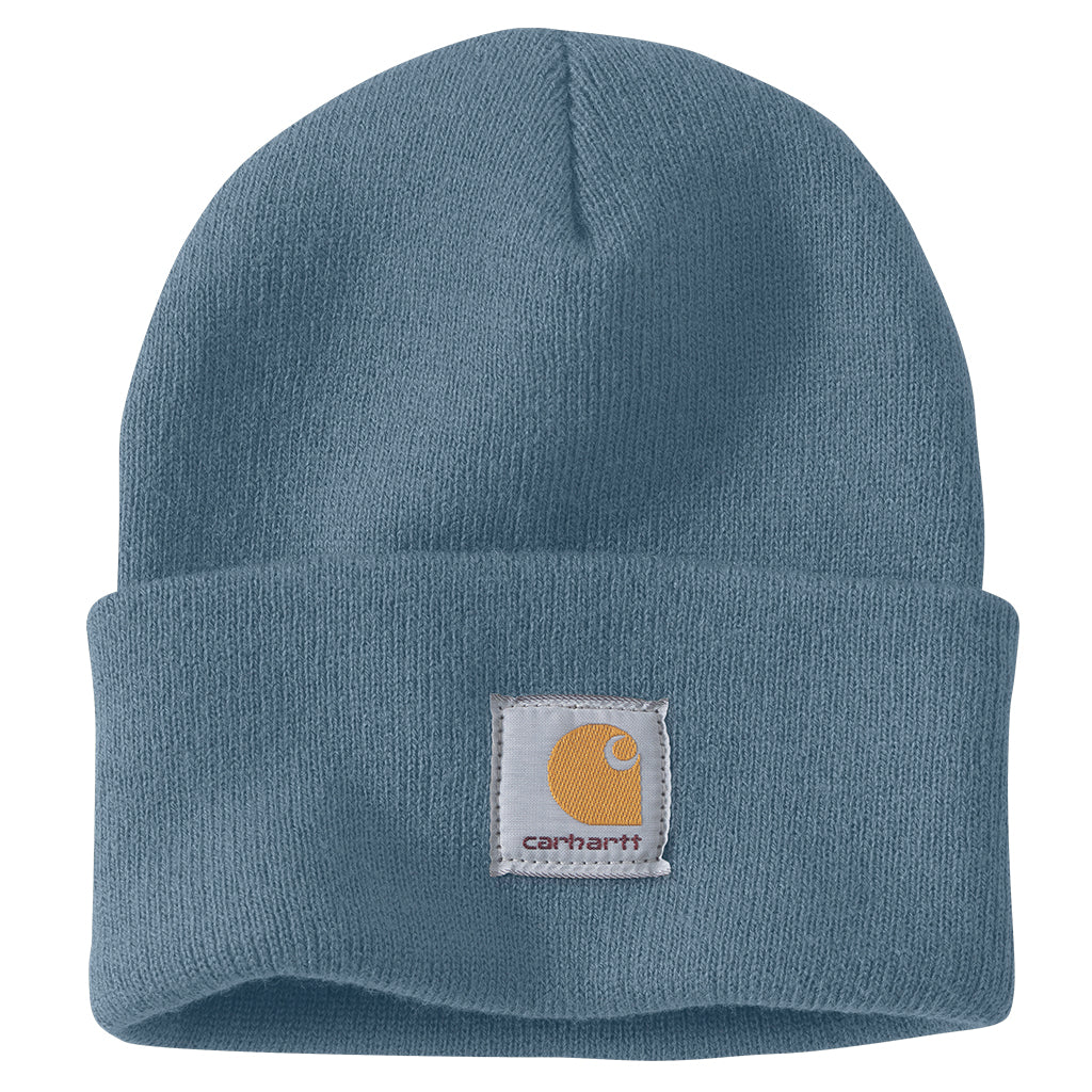 Carhartt Watch Beanie Hat for Men & Women - Warm Winter Knit Cap with Built-in Watch - Perfect for Outdoor Activities, Skiing, and Winter Sports