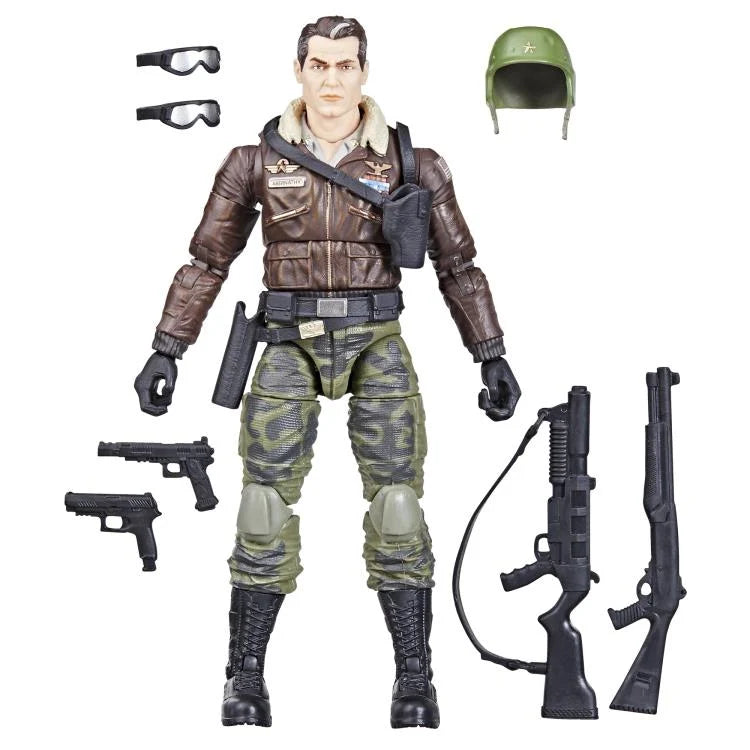 G.I. Joe Classified Series General Hawk Action Figure - 6-Inch Collectible Military Toy with Premium Articulation & Accessories - Perfect for Display, Play, and G.I. Joe Fans Collection