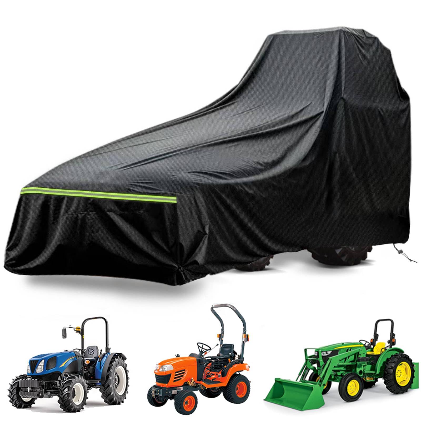 Heavy Duty Waterproof Tractor Cover - 600D Oxford Fabric with UV Protection & Dustproof - Universal Fit (189