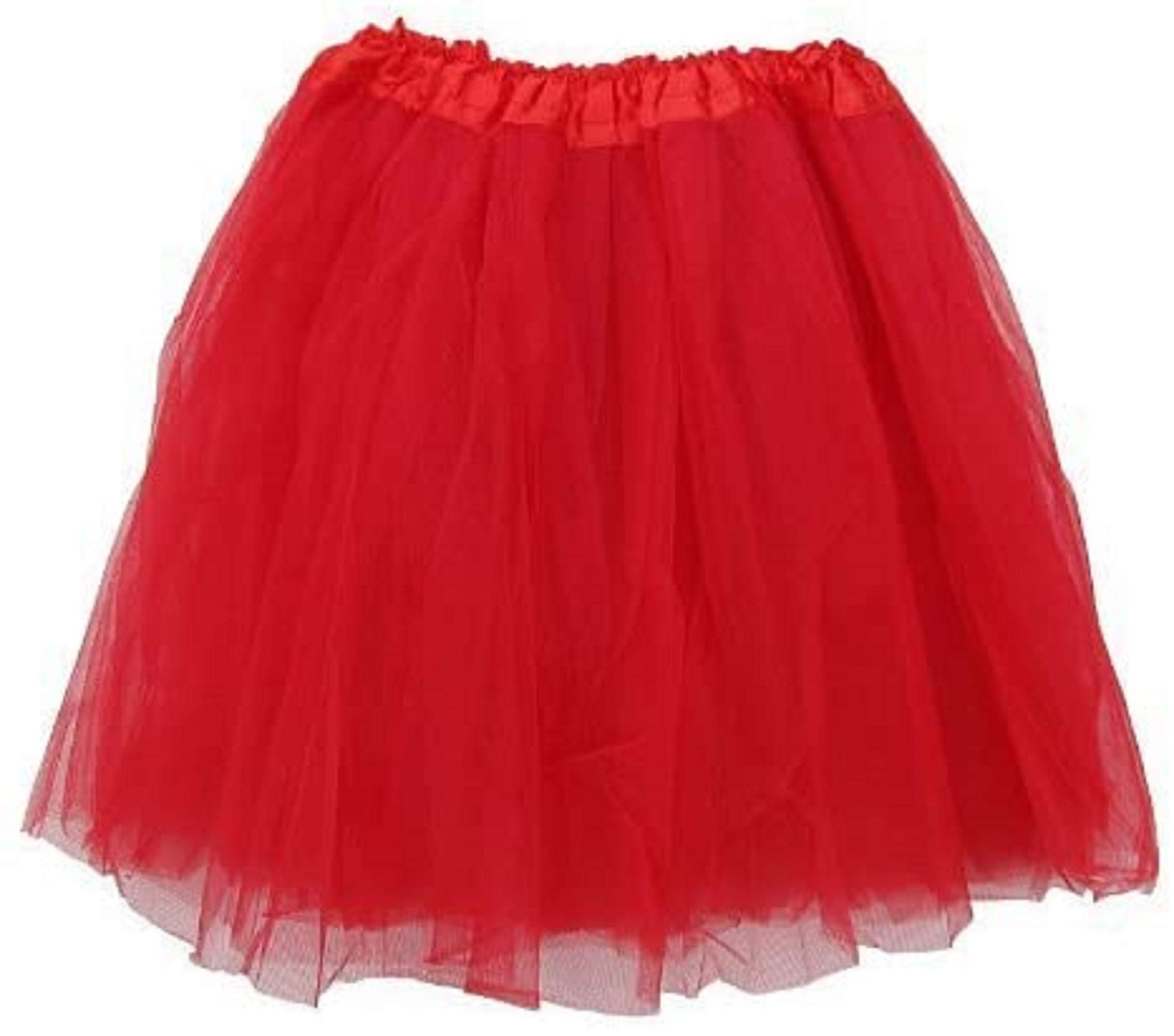 Women's Ballet Tutu Skirt - 3 Layer Soft Tulle Dance Skirt for Ballet, Dance Performance & Costume | Perfect for Recitals, Photo Shoots & Dress Up