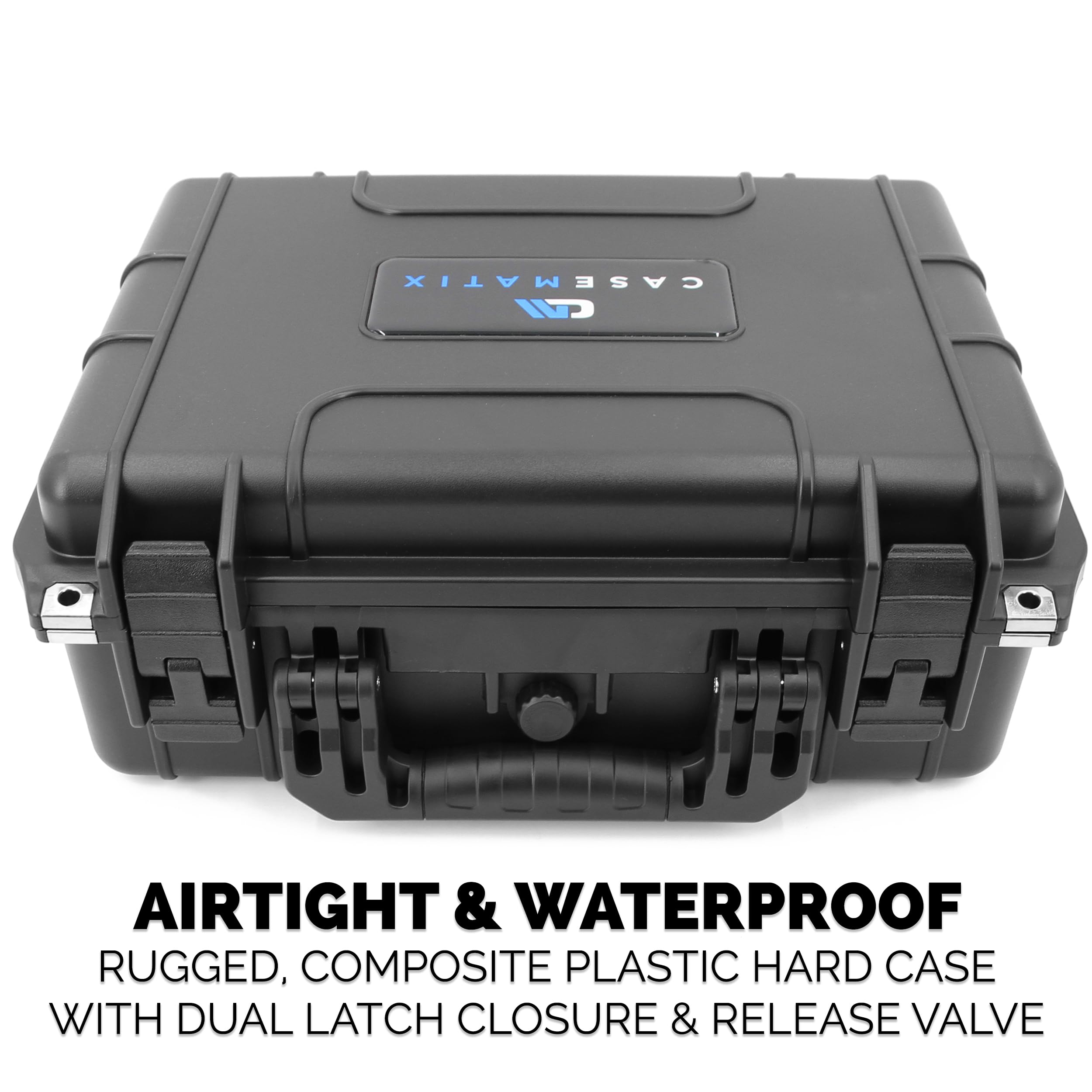Waterproof Marine Electronics Case for Garmin Striker, Hummingbird Helix, Lowrance, Raymarine & Simrad Fish Finders - Durable GPS Chartplotter Protection for Boating & Fishing