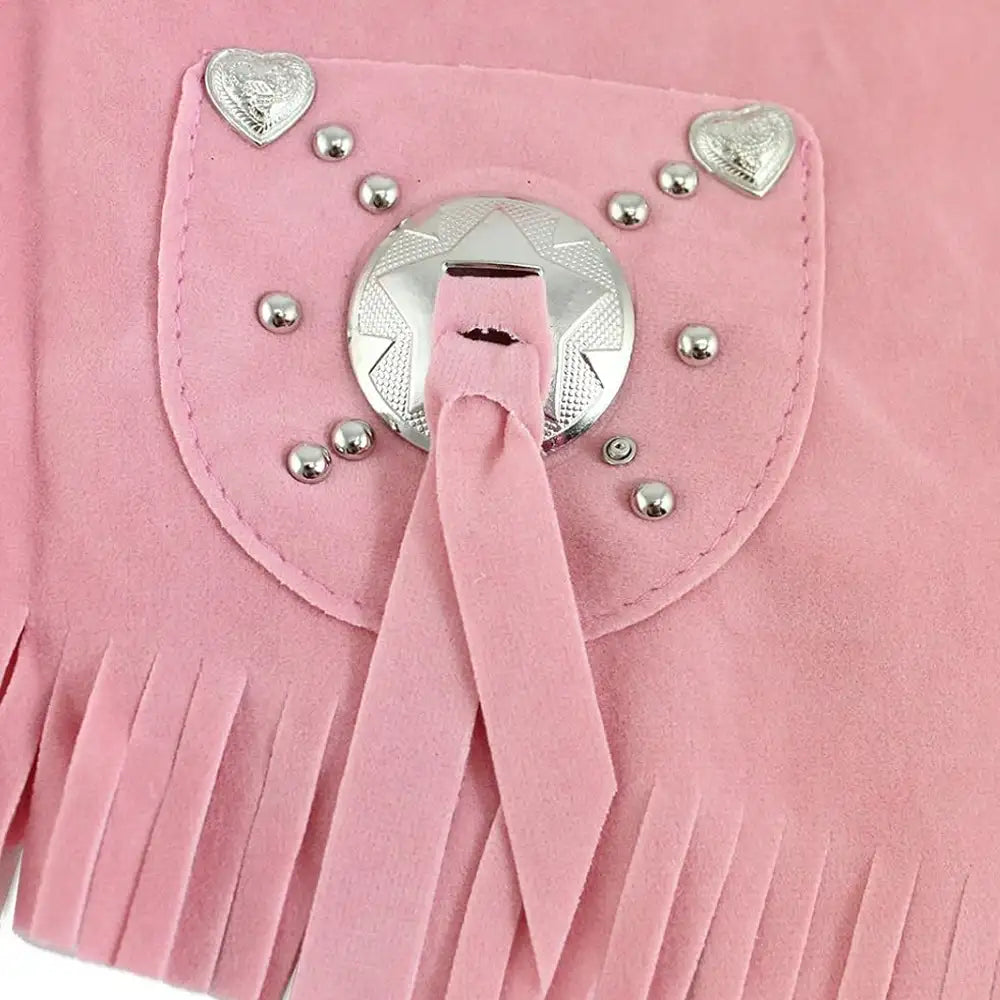 Bigtime Rodeo Little Outlaw Cowgirl Vest for Girls - Western Style Kids' Costume for Halloween, Dress Up & Cowboy Themed Parties