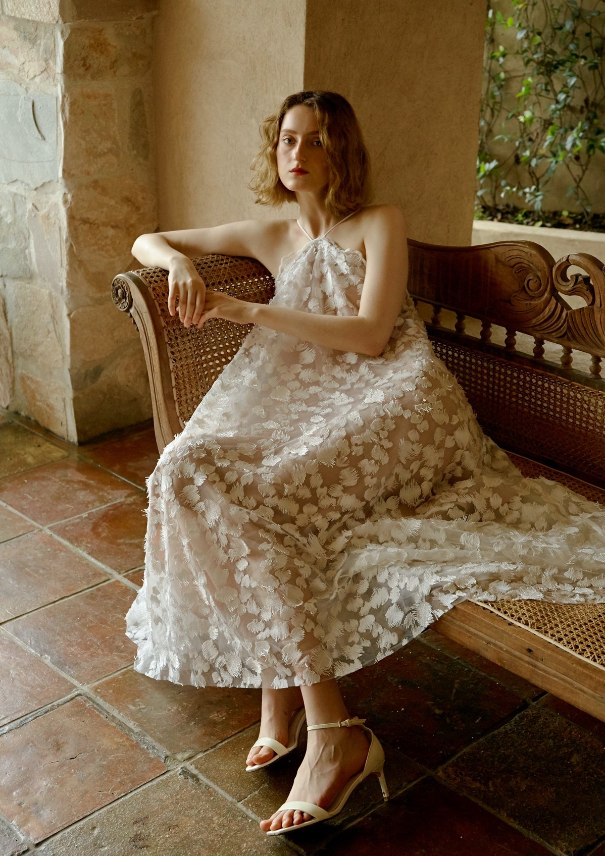 Custom Wedding Gown | Handmade Bridal Dress for Bride | Perfect for Church Ceremony, Beach Wedding & Formal Reception