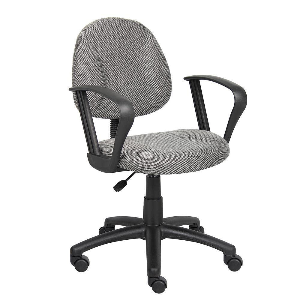 Ergonomic Grey Gaming Chair - Adjustable Swivel Computer Desk Chair with Lumbar Support for Home Office, Gaming Setup & Workstation - Comfortable Task Chair for Long Hours of Work or Play