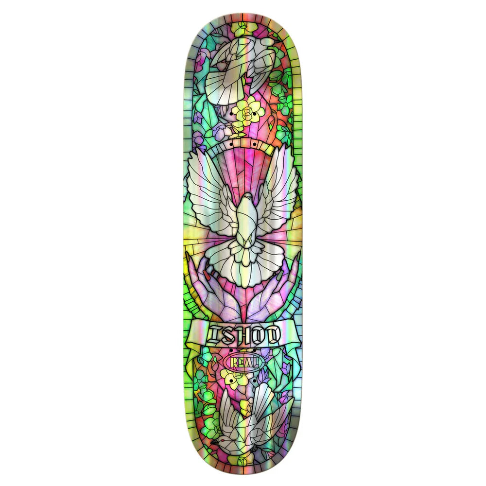 Real Wilkins Rainbow Holo Cathedral Deck 8.5