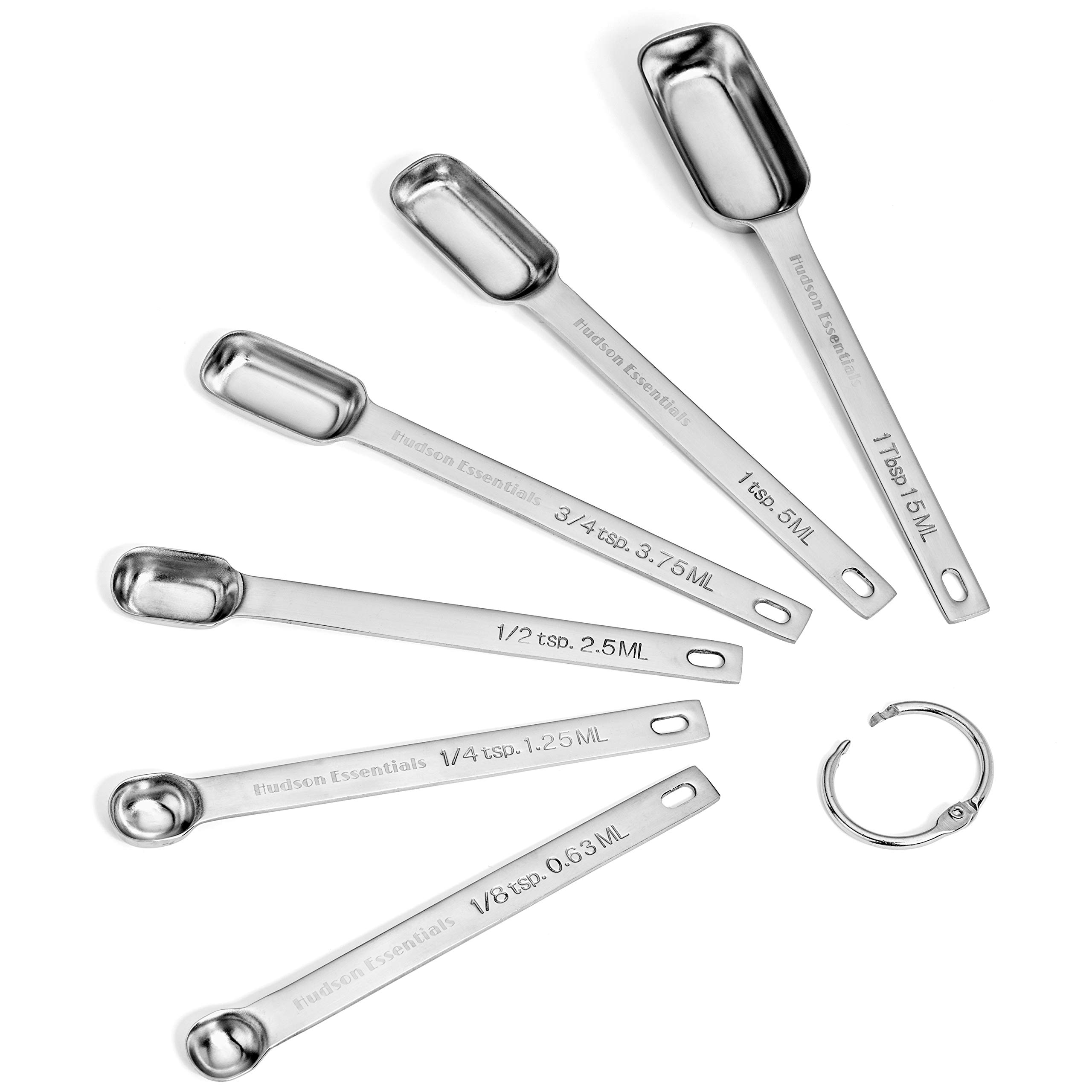 Premium Stainless Steel Measuring Cups and Spoons Set - 15 Piece Kitchen Essentials for Baking & Cooking | Dishwasher Safe, Rust Resistant for Professional & Home Use