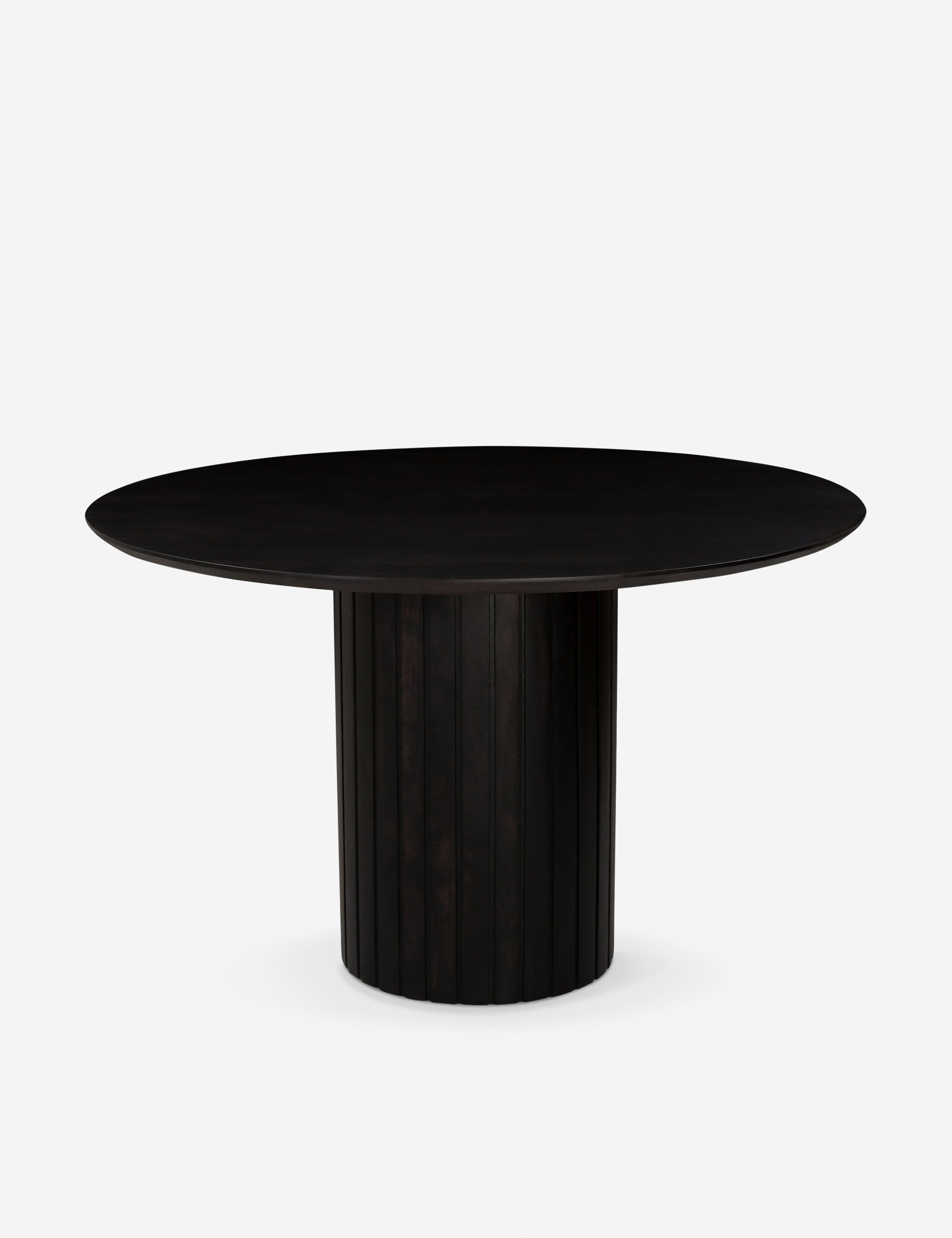 Benedict 48 Inch Round Dining Table - Solid Wood Kitchen Table for 4-6 People - Perfect for Small Spaces, Breakfast Nook & Apartment Dining