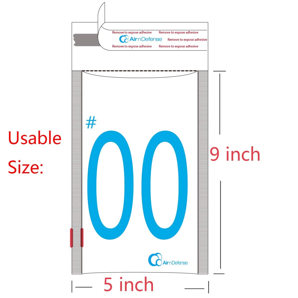500 Pcs #00 5x10 Poly Bubble Padded Envelopes - Self-Sealing Shipping Mailers for Ecommerce, Small Packages & Returns - Protective Air Cushion Bags for Fragile Items, Documents & Online Store Shipments
