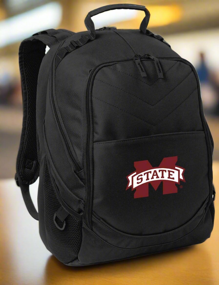 Mississippi State University Official MSU Laptop Backpack - Durable Computer Bag for Students, Professionals, and Campus Life