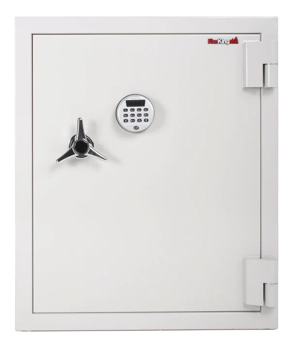 FireKing KF2722 1WHE 1-Hour Fireproof Safe Box for Home & Office - Protect Documents, Jewelry & Valuables from Fire Damage