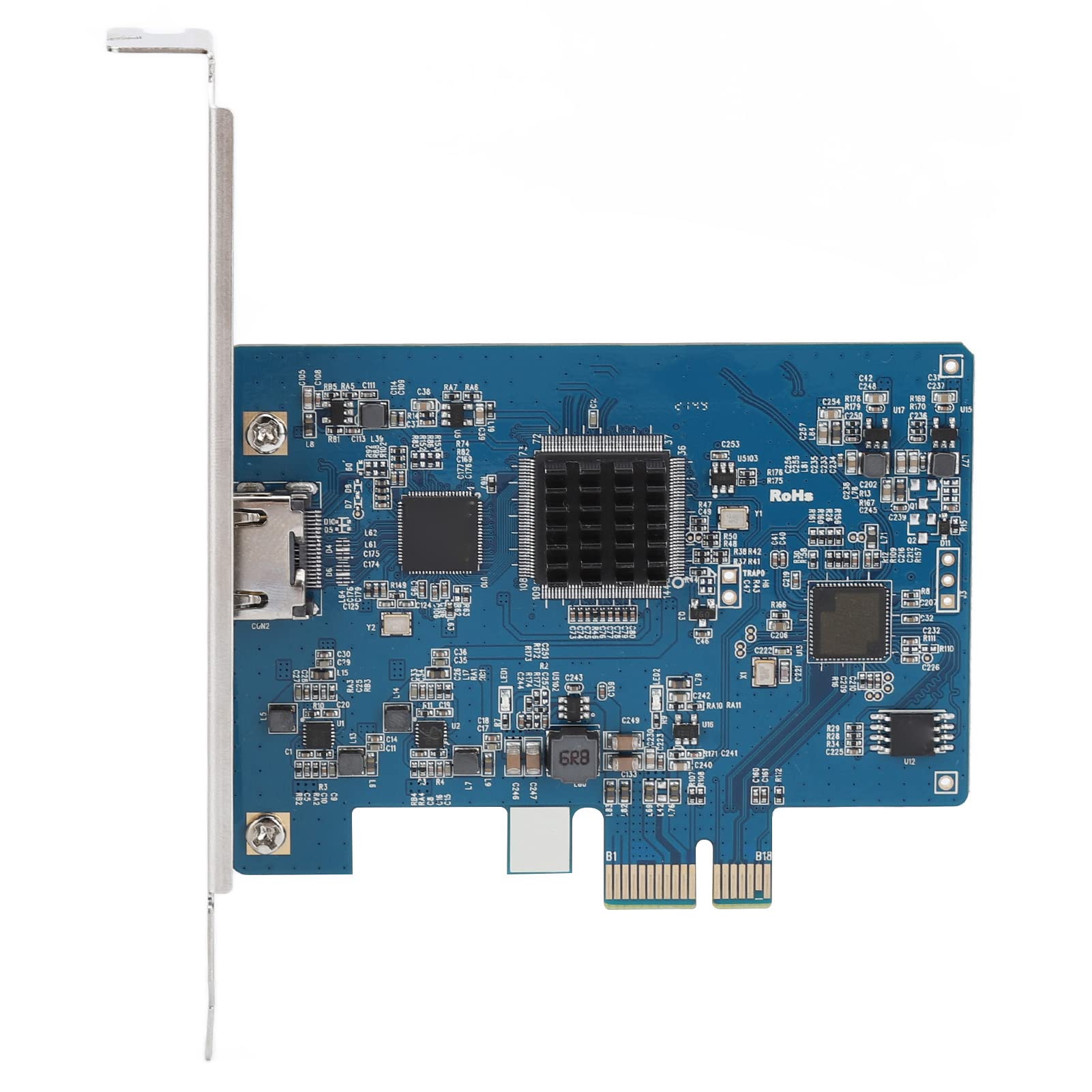 4K Video Capture Card - High Definition 1080P/4K HDMI to USB 3.0 Recorder with MPEG-2 Compression for Live Streaming, Online Courses, Gaming & Video Conferencing (PVC Material, Plug & Play)