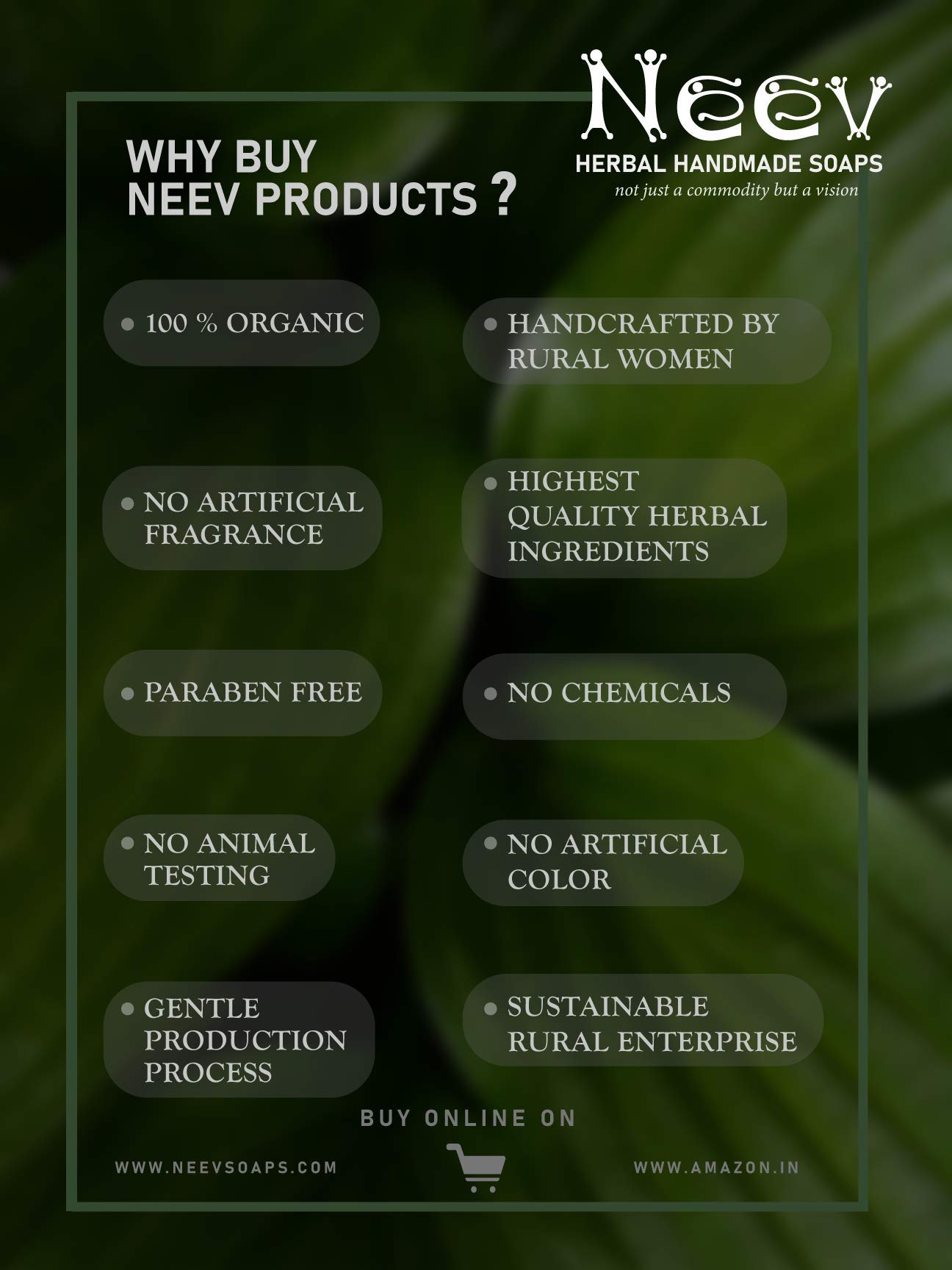 Neev Cucumber Soap for Face & Body - Revitalizing, Skin Tightening & Brightening | Natural Skincare for Glowing Complexion | Perfect for Daily Cleansing & Spa Days