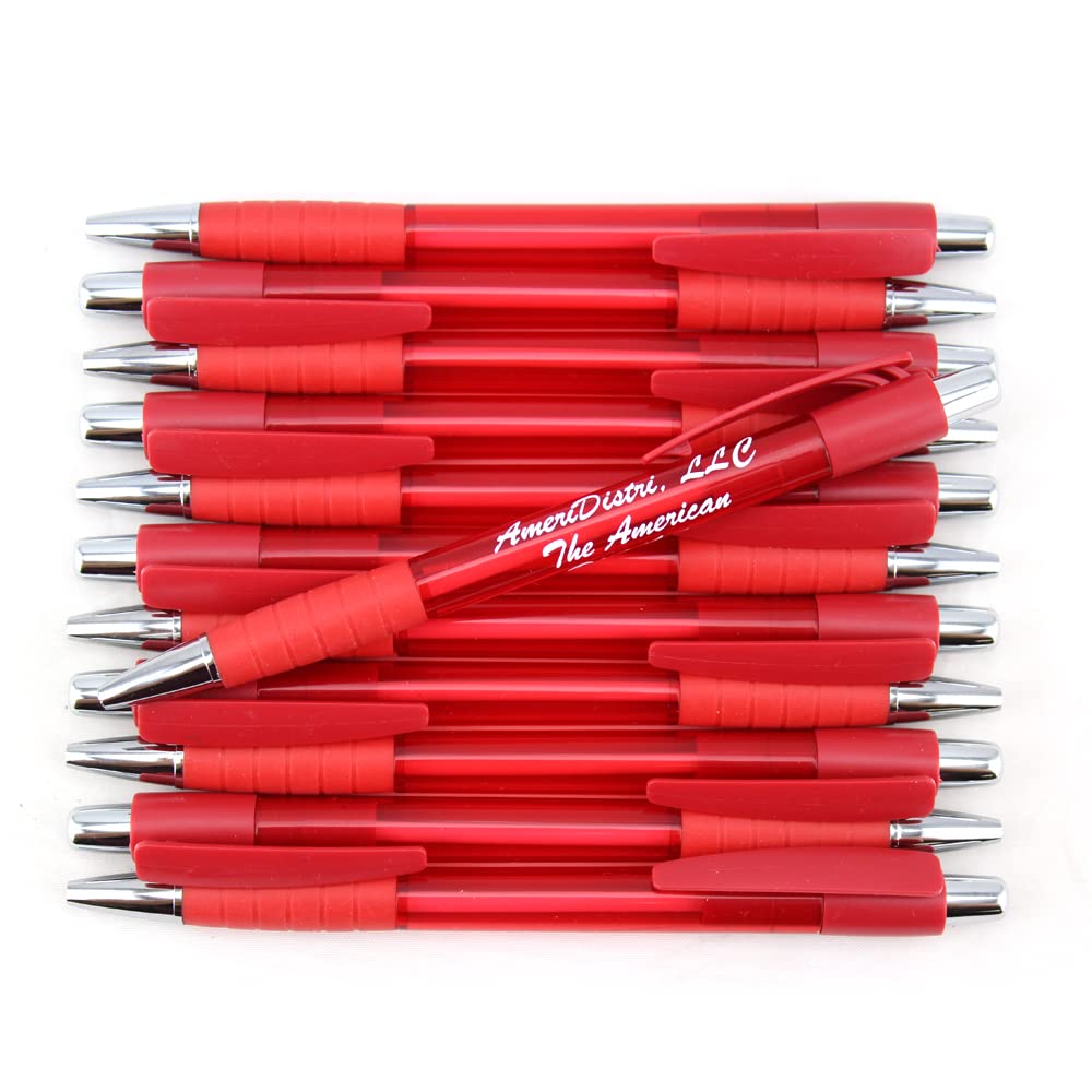 EZPENCILS & GIFTS – Premium Grid Pens with Comfort Grip – 90-Pack Bulk Office & School Supplies – Customizable FREE Personalization – Ideal for Writing, Note-Taking & Gift Giving