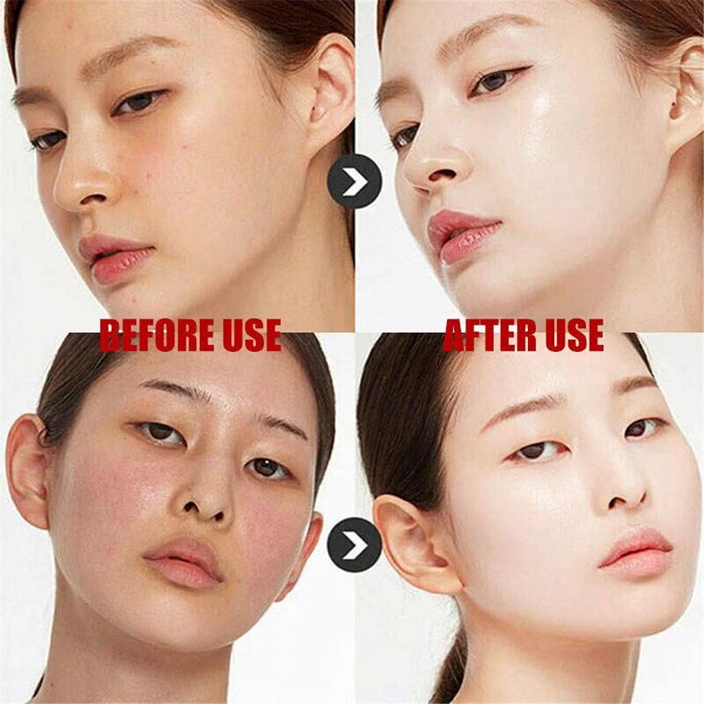 Mwezi Air Cushion Mushroom BB Cream - Waterproof Foundation with Full Coverage & CC Cream Concealer - Perfect for Daily Makeup, Photo Shoots, and Special Occasions
