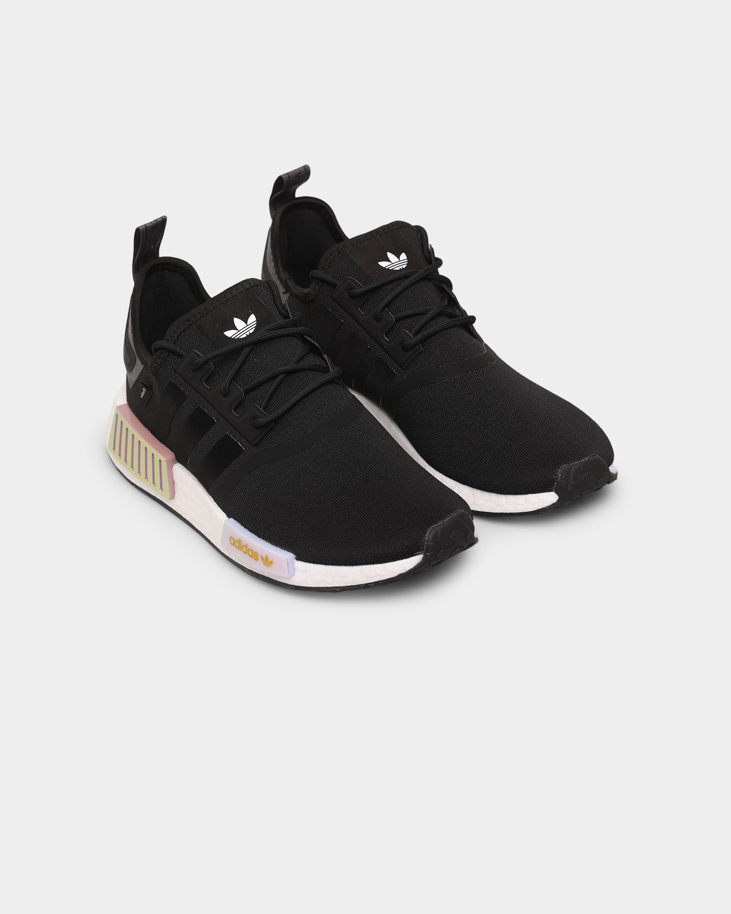 Adidas Women's NMD_R1 Running Shoes - Core Black/Core Black/Magic Mauve | Lightweight Comfort for Gym, Jogging & Casual Wear