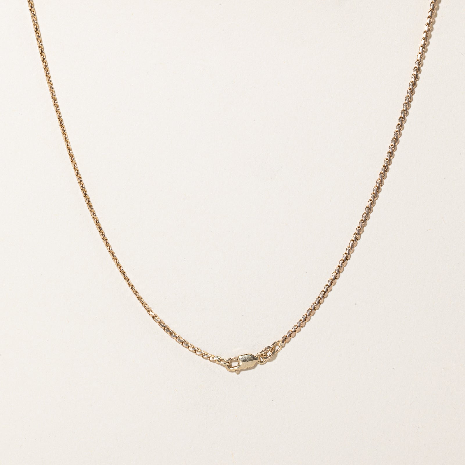 10K Yellow Gold S Link Chain Necklace - 2.10mm Width, 26 Inch Length - Perfect for Everyday Wear, Gifts & Special Occasions