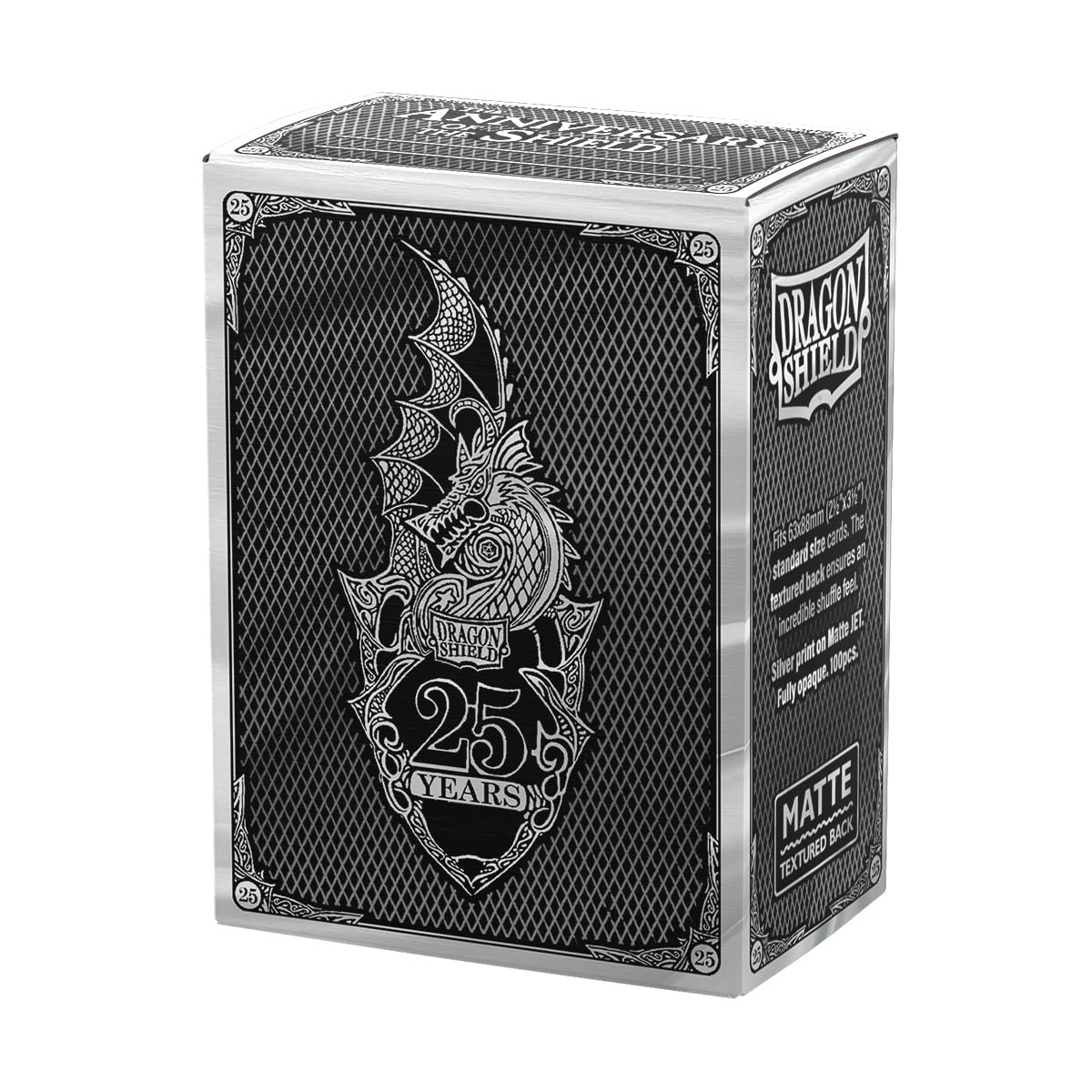 Dragon Shield Matte Art Sleeves - 25th Anniversary Edition | Premium Card Protectors for MTG, Pokemon & Yu-Gi-Oh | Ideal for Collectors & Tournament Players