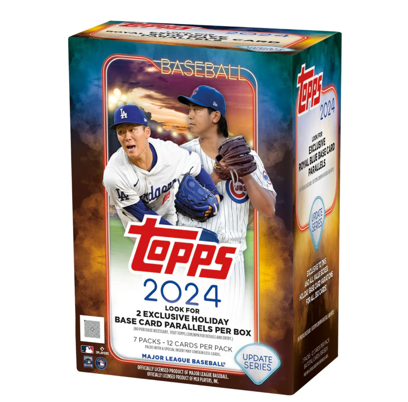 2024 Topps MLB Baseball Update Series Blaster Box - 8 Packs, 72 Cards - Collectible Trading Cards for Baseball Fans - Perfect for Gifts, Collecting, and Fantasy Sports