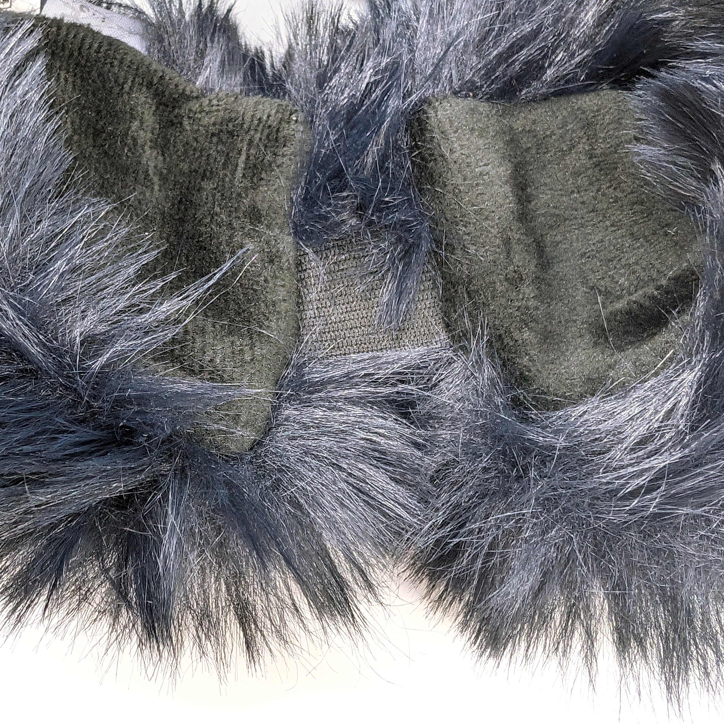 Stylish Navy Blue Faux Fur Headband & Snood Set - Winter Fashion Accessories for Women | Perfect for Cold Weather, Outdoor Activities & Holiday Outfits