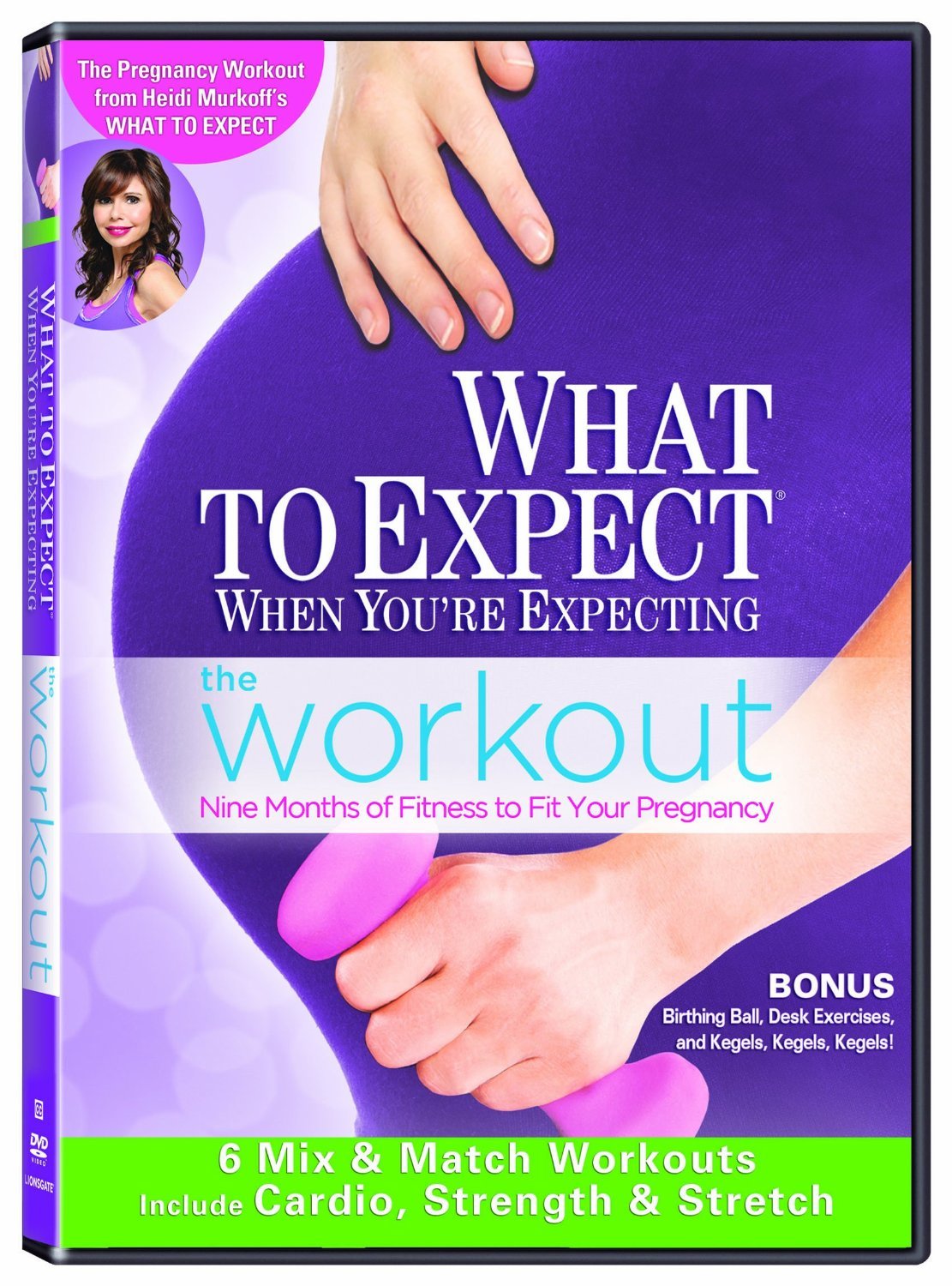 What to Expect When You're Expecting Pregnancy Workout DVD (2012) - Prenatal Exercise Guide for Expecting Moms | Home Fitness Routine for All Trimesters