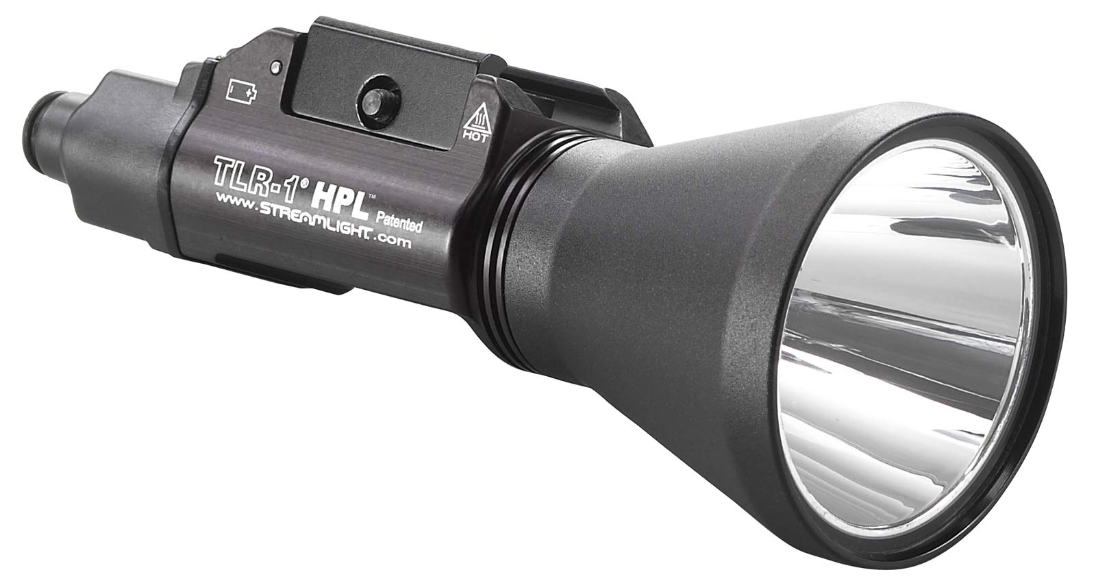 Streamlight 69216 TLR-1 HPL 1000-Lumen Tactical Flashlight - High Power Rail-Mounted Gun Light with Remote Switch for Pistols & Rifles | Perfect for Home Defense, Hunting & Law Enforcement Use