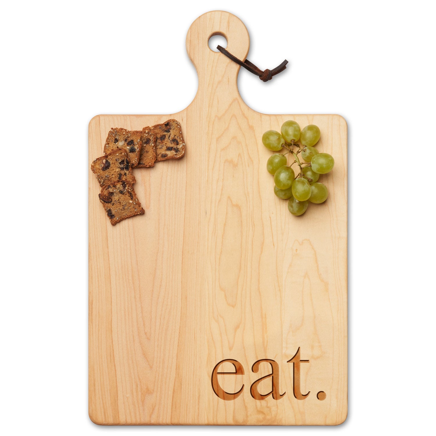 Premium Maple Wood Cutting Board & Cheese Board - 16