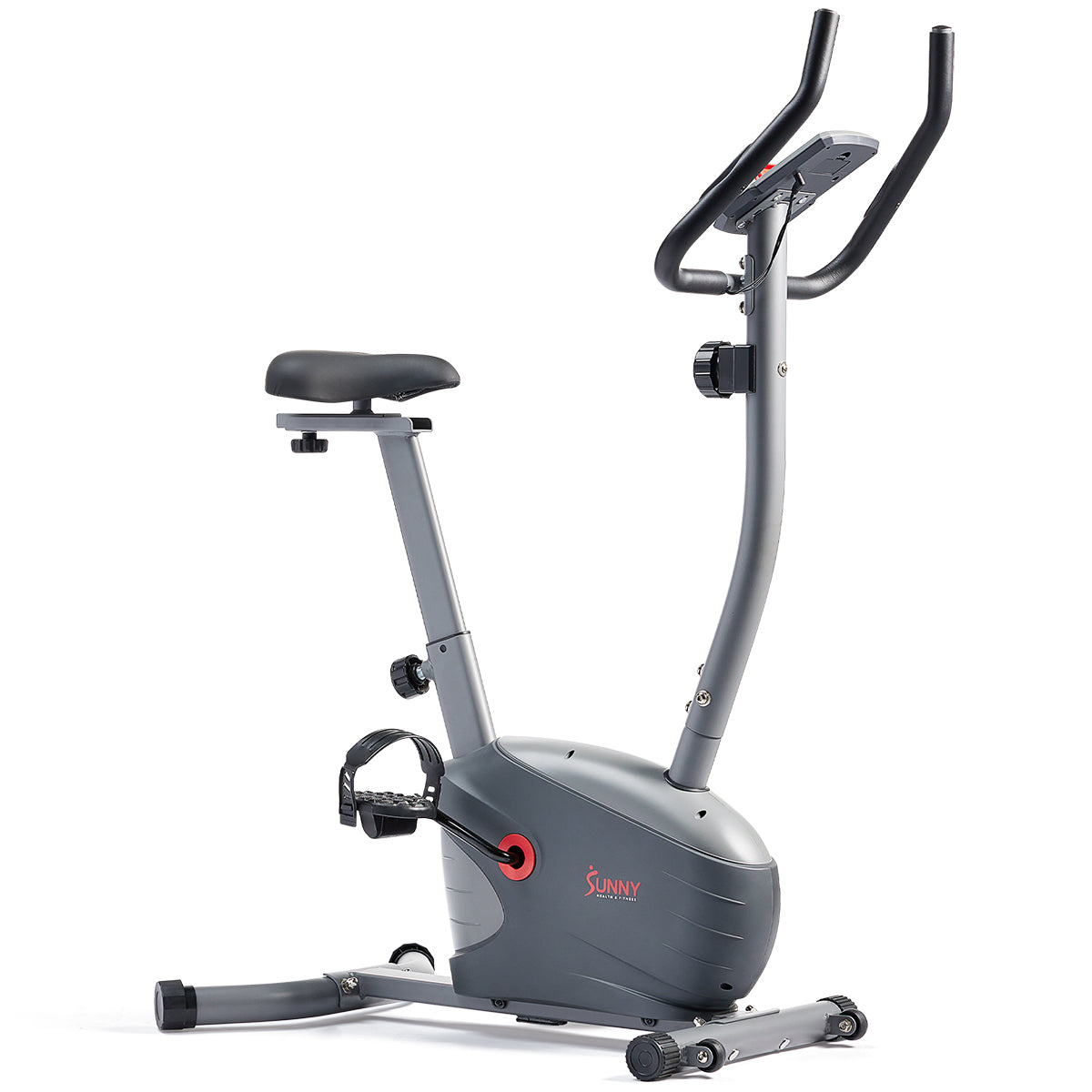 Premium Performance Smart Upright Exercise Bike with LCD Display - Home Gym Cardio Equipment for Weight Loss & Fitness Training | Perfect for Small Spaces & Apartment Workouts