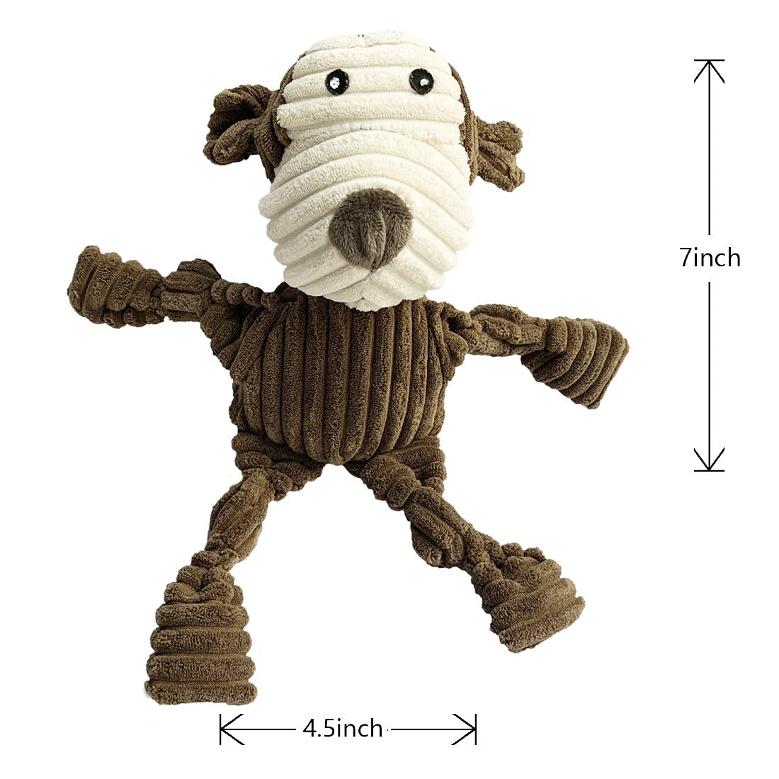 Durable Squeaky Plush Dog Toys - Super Soft Chew Toys for Small & Medium Dogs | Fun Interactive Play for Puppies & Adult Dogs | Perfect for Indoor Playtime, Training Rewards & Cuddle Time
