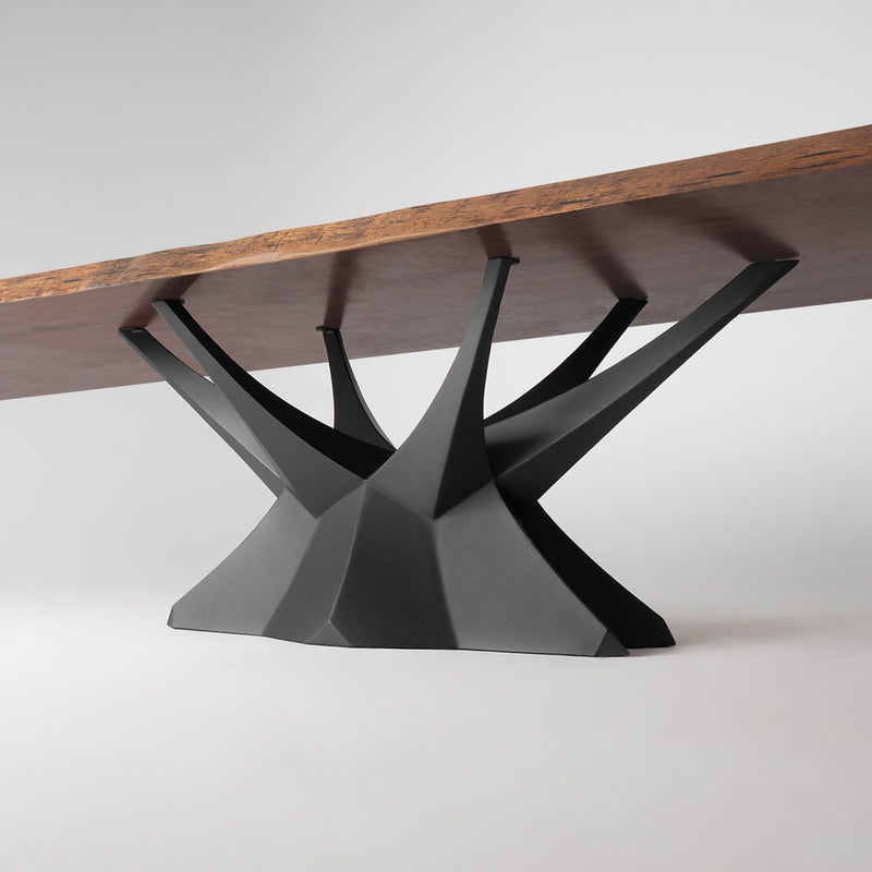 Kruna 324 Table Base 28H for Woodworking & Live Edge Tops - Perfect for Dining Tables, Desks, and Custom Furniture Projects