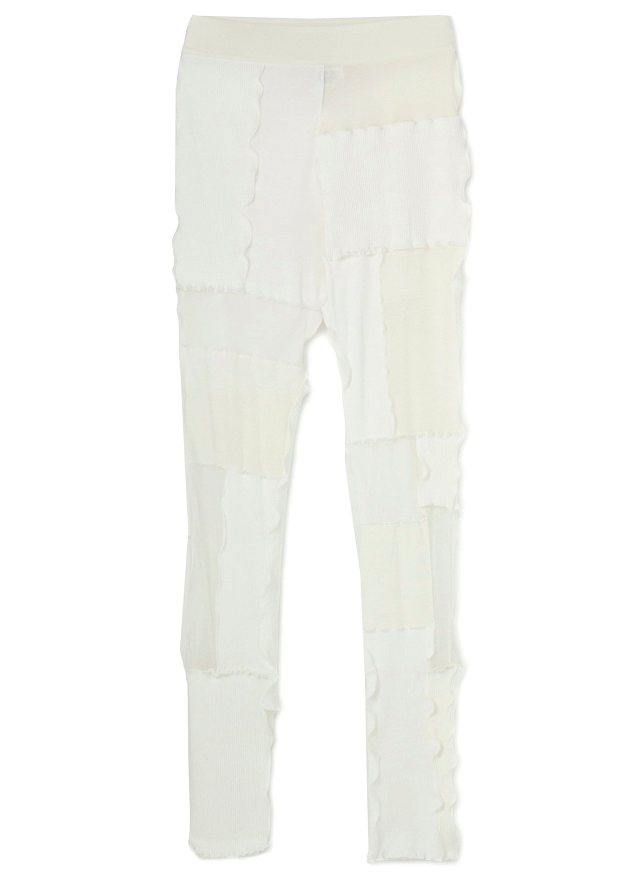 Trendy Patchwork Leggings for Women - High Waisted Yoga Pants with Unique Print - Perfect for Workout, Yoga, Lounge & Casual Wear