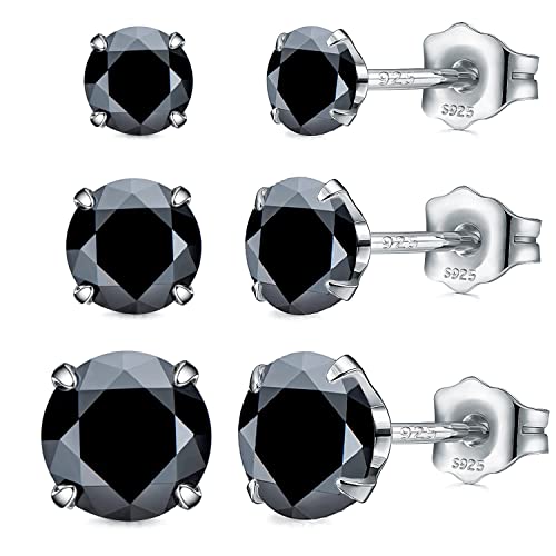 Black CZ-4mm, 5mm, 6mm