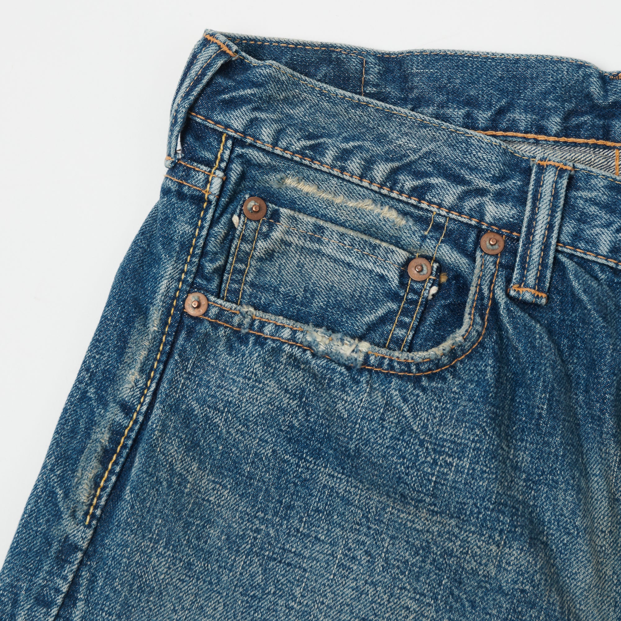 Full Count 1341 1108 13.7oz Regular Straight Jeans for Men - Classic Dartford Wash Denim Pants | Perfect for Casual Wear, Work & Everyday Outfits