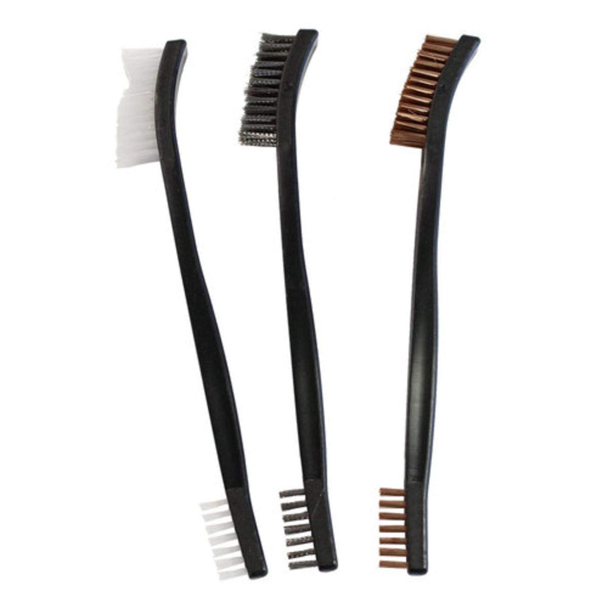 Birchwood Casey Gun Cleaning Brushes – High-Quality Firearm Maintenance Tools for Pistols, Rifles & Shotguns – Perfect for Home, Range & Hunting Use