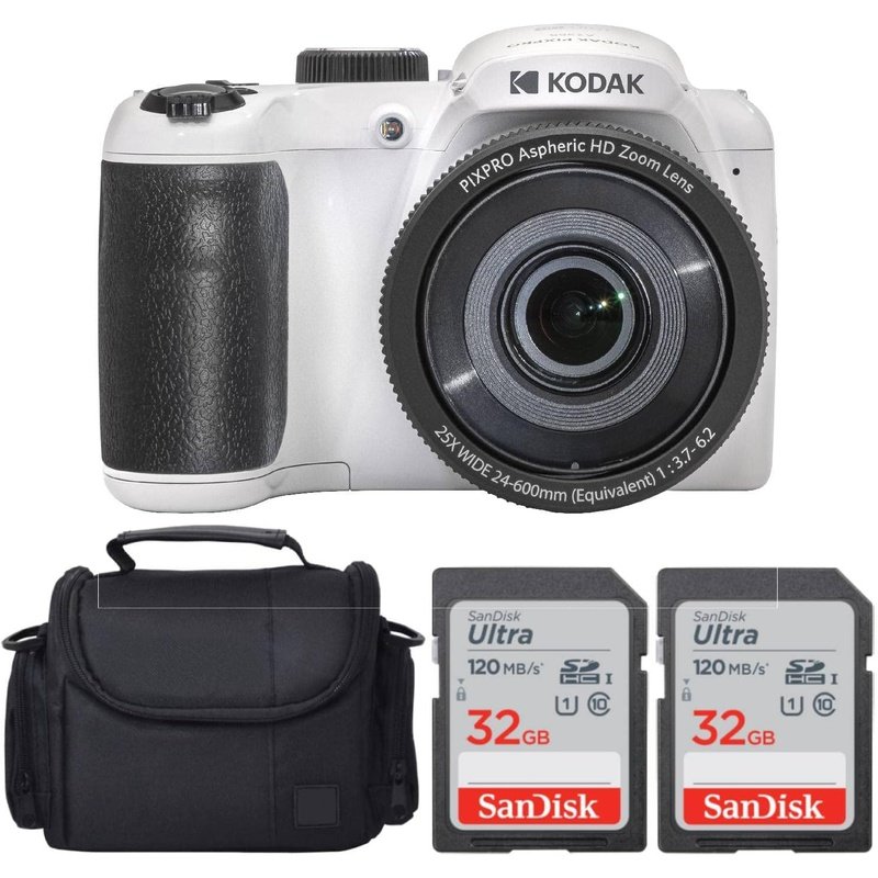 Kodak PIXPRO AZ255 16MP Digital Camera with 25x Optical Zoom, 3