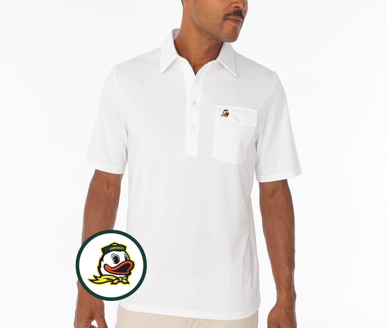 Oregon Ducks Coach's Players Shirt - White Football Jersey for Fans & Players - Perfect for Game Day, Tailgating & Sports Events