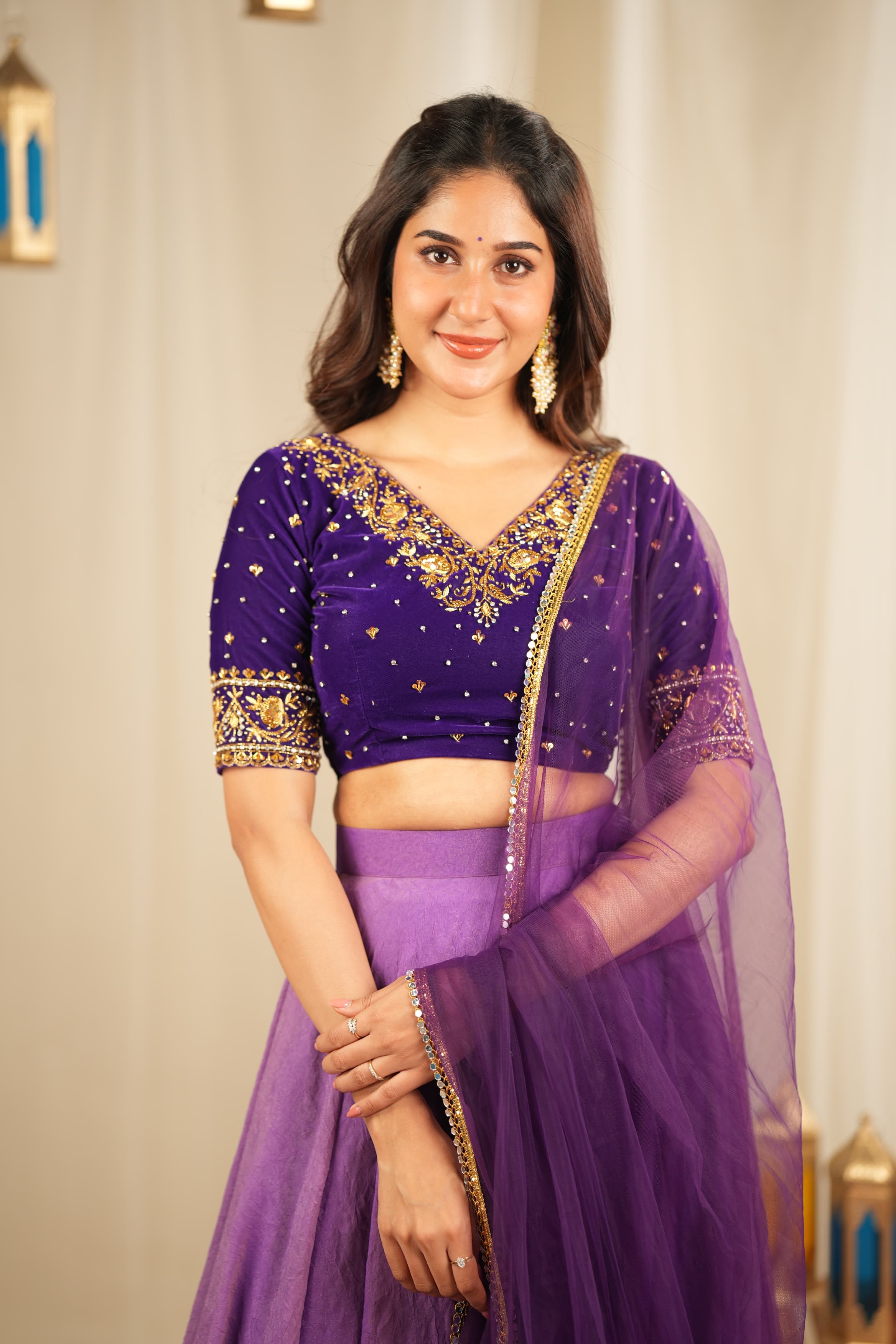 DD662 Saranya Premium Designer Lehenga Choli for Women - Elegant Indian Bridal Wear for Weddings, Festivals & Special Occasions