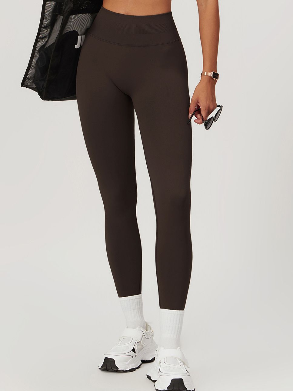 ZASUWA Women's High Waisted Seamless Scrunch Butt Lifting Leggings - Perfect for Yoga, Gym Workouts & Everyday Wear