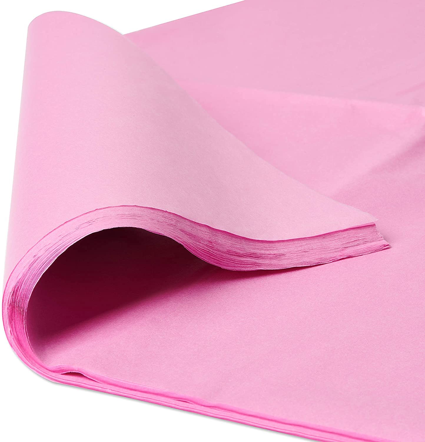 Eco-Friendly Pink Sarras Wrapping Paper - 20x20 Inches (30 Sheets) | Gift Wrapping, Crafts, DIY Projects, Flower Making, Shipping Protection | Perfect for Birthdays, Weddings, Holidays & Home Decor