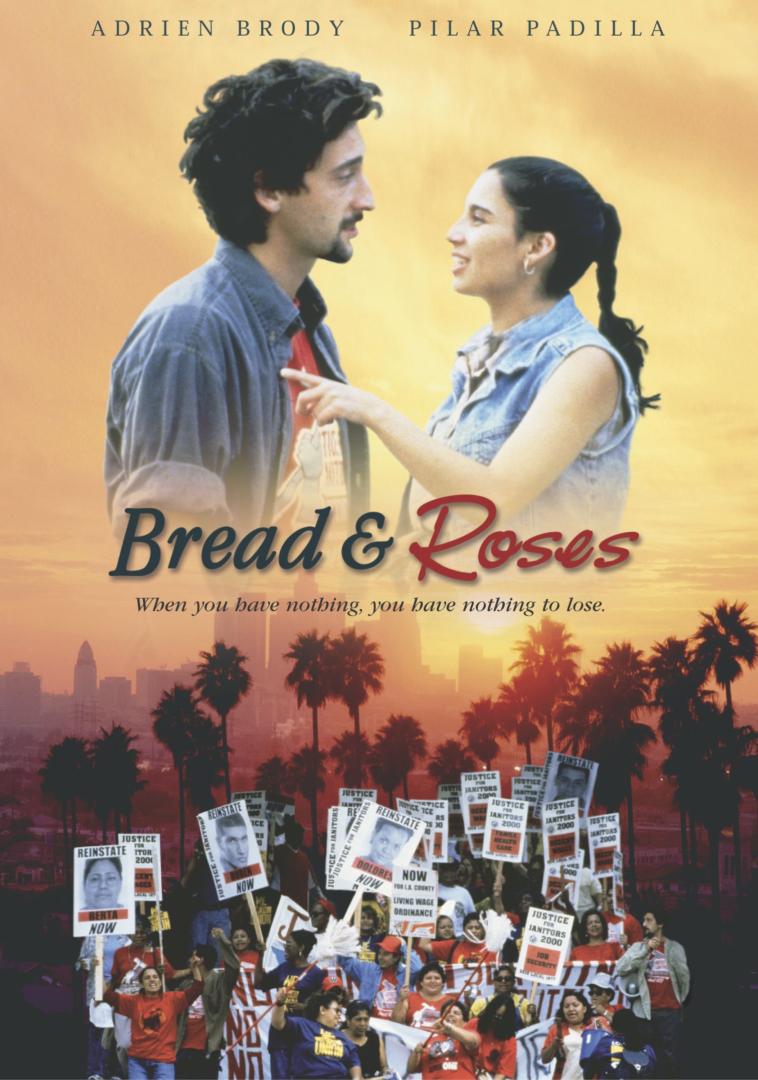 Bread & Roses (Widescreen) - Inspirational Drama Movie DVD - Perfect for Movie Nights & Social Justice Discussions