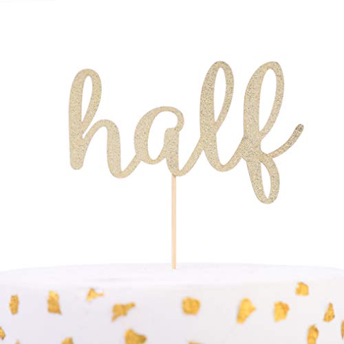 Half Cake Topper