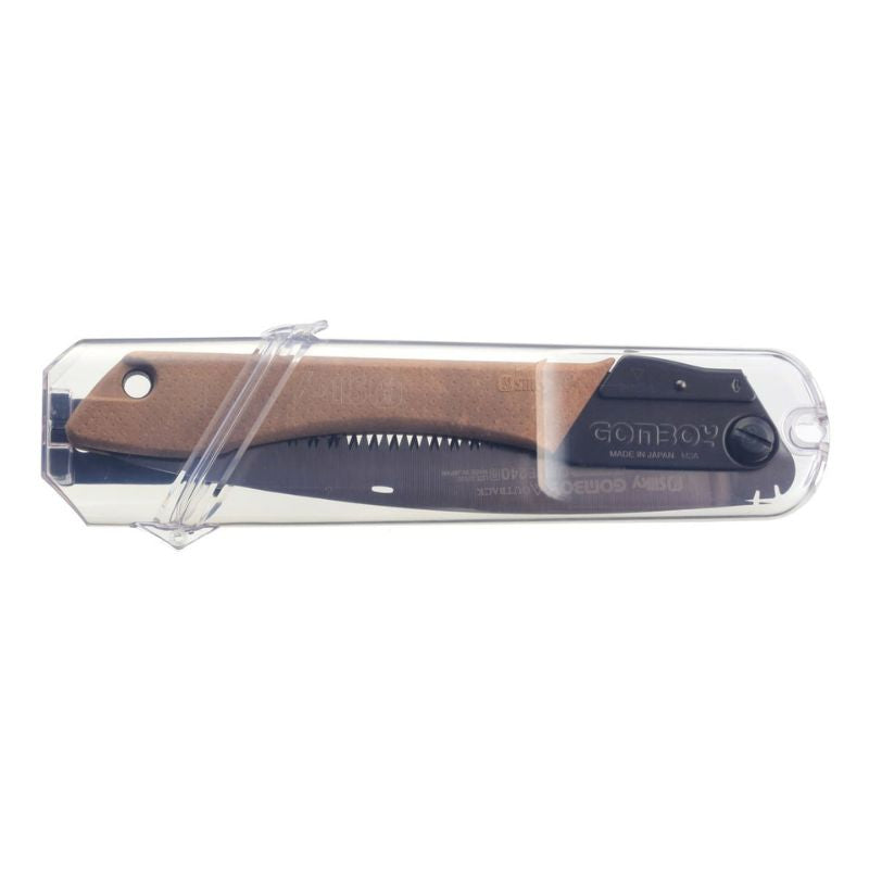 Silky GomBoy Curve Folding Saw - Professional Japanese Pruning Saw for Camping, Hiking & Outdoor Survival (Outback Edition) | Perfect for Tree Trimming, Bushcraft & Woodworking