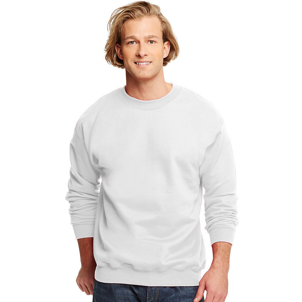 Hanes Men's ComfortSoft Crew Neck T-Shirt - Soft Cotton Short Sleeve Tee for Casual Wear, Gym & Everyday Use