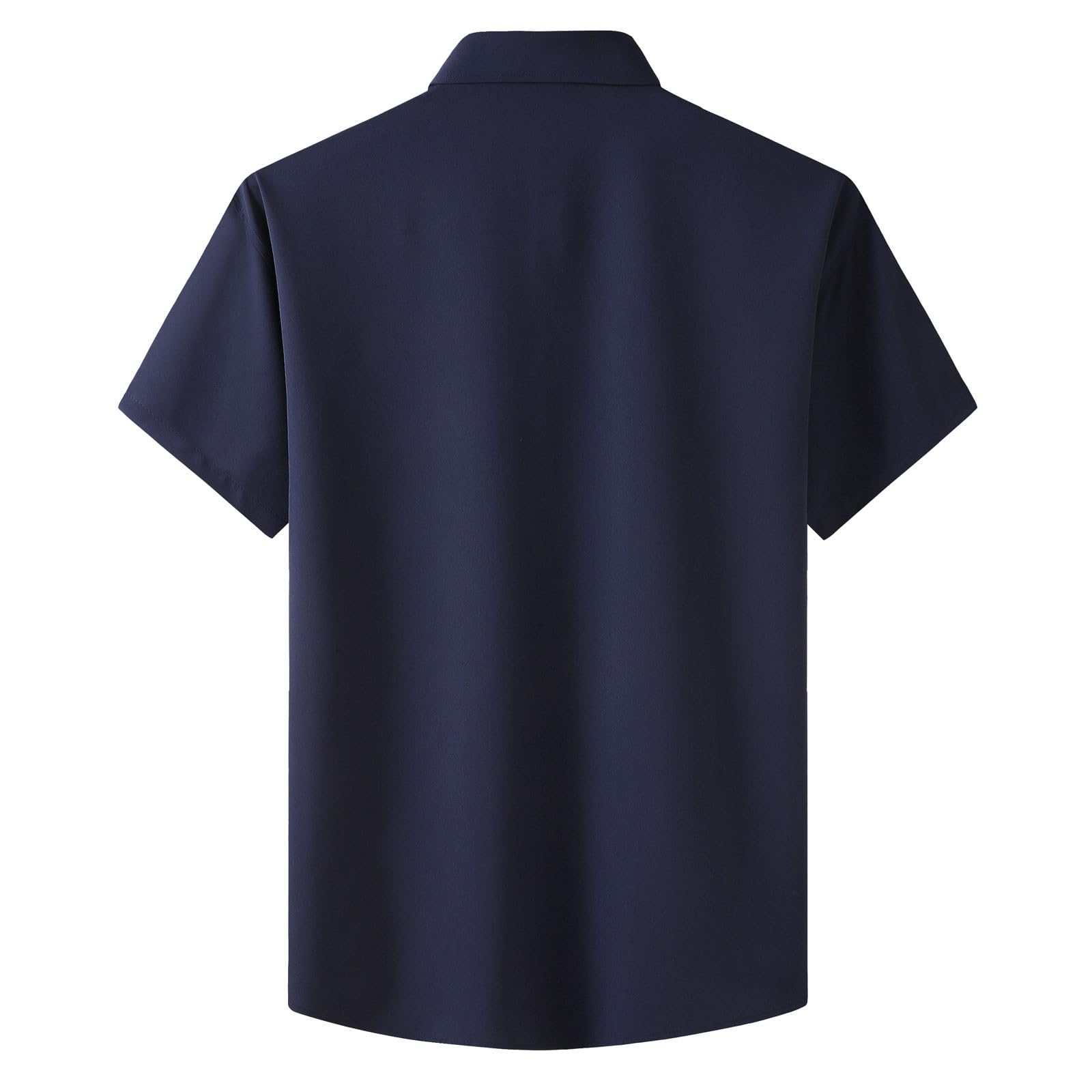Men's Short Sleeve Button Down Dress Shirts - Wrinkle Free Business Casual Work Shirts for Summer 2024 | Office Wear & Formal Occasions